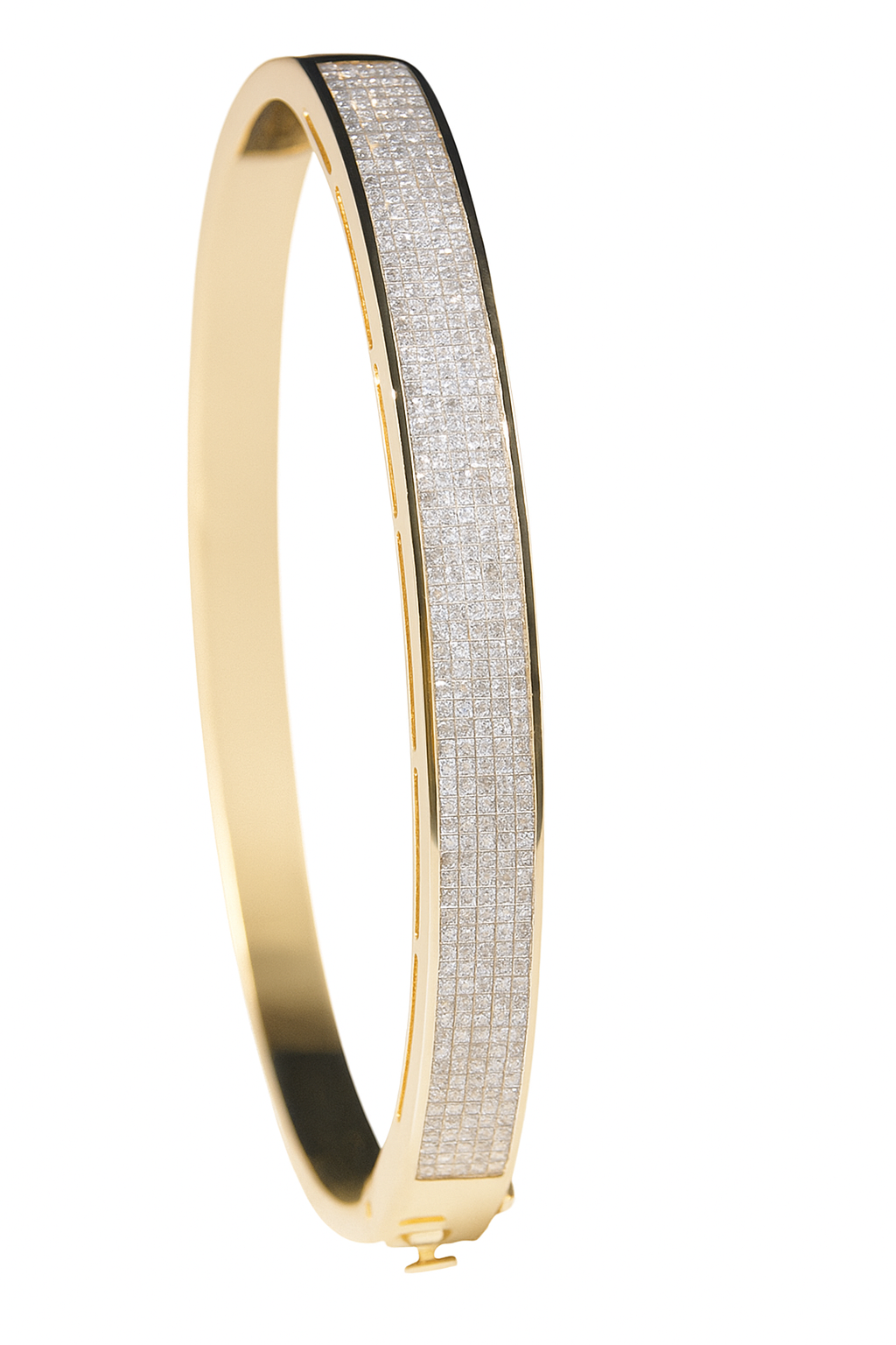 Beautiful 18 Kt Gold  Natural Diamond Bracelet